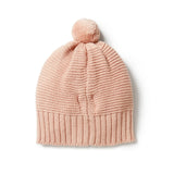 Rose Knitted Cable Hat AW23