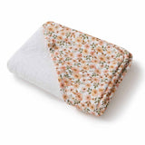 Spring Floral Organic Hooded Towel