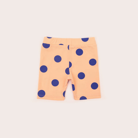 Dotty Bike Shorts- Peach SS21