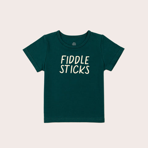 Fiddlesticks Tee- Evergreen