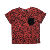 Red Leopard SS T-shirt
