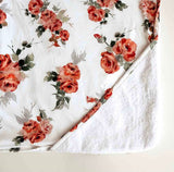 Rosebud Organic Hooded Baby Towel