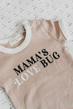 Mama’s Love Bug Romper- Peach
