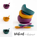 Velvet Winter Limited Edition Silicone Bowl & Spoon set