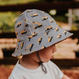 Boys Toddler Bucket Hat Machinery Print SS21