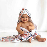 Rainbow Baby Organic Hooded Baby Towel