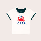 Oh Crab Tee- white SS21