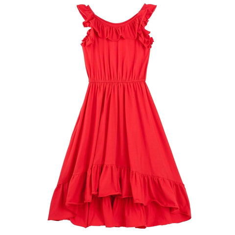Anya Swing Dress- Red