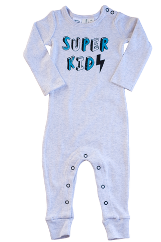 Super Kid Footless Pullover Suit