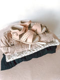 Madison Sandal- Pink Wax Leather