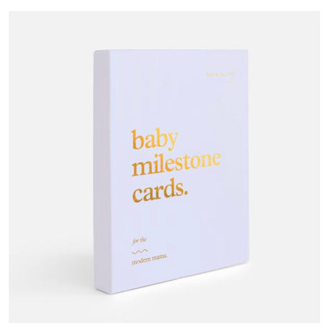 Baby Milestone Cards- Powder Blue